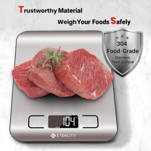 digital kitchen scale for meal prep