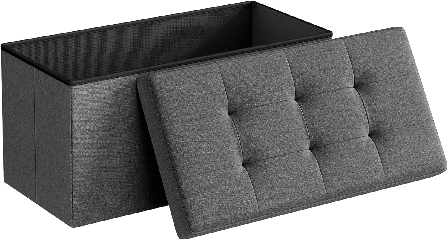 SONGMICS MAZIE storage ottoman bench
