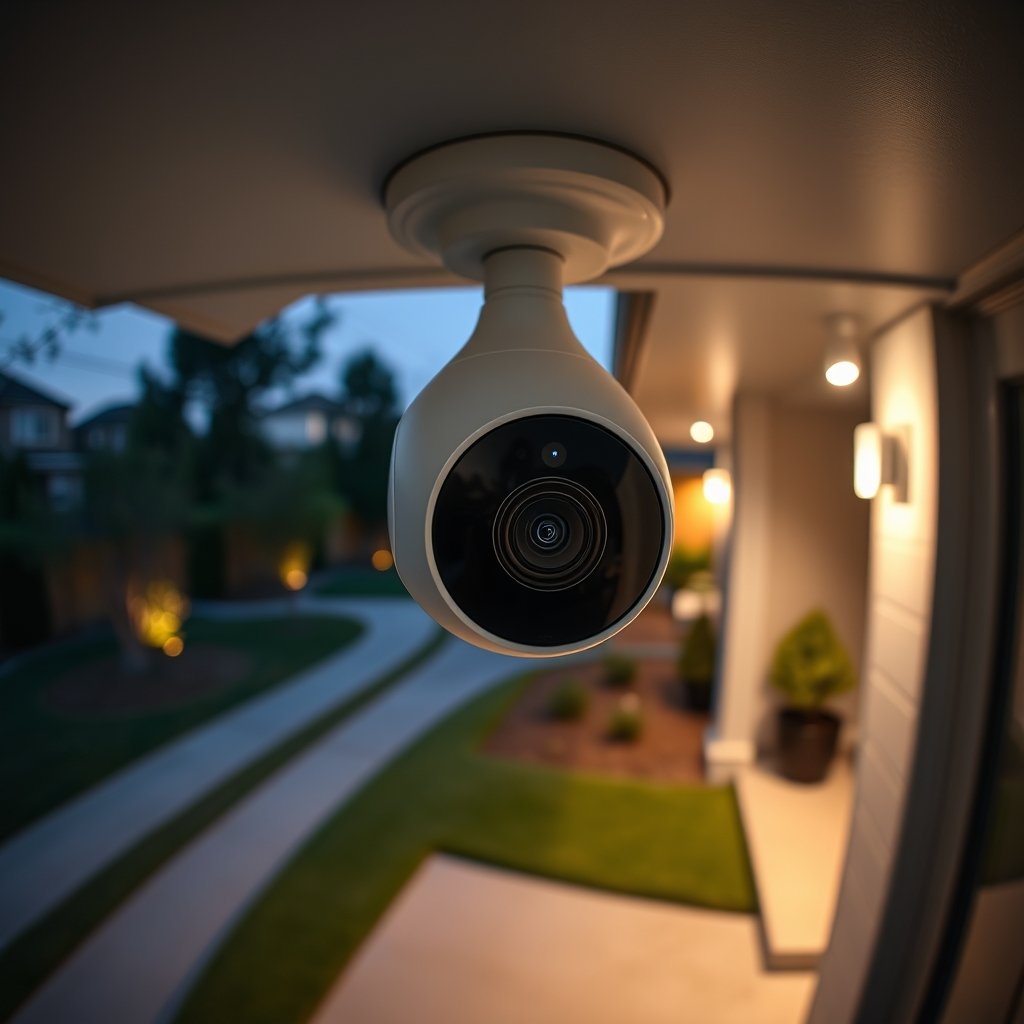 Outdoor security in action