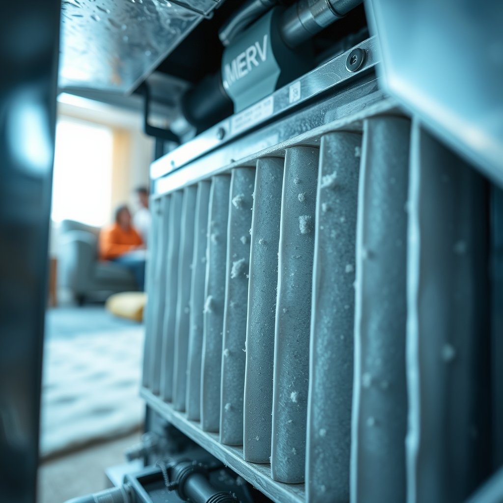 furnace filter in action