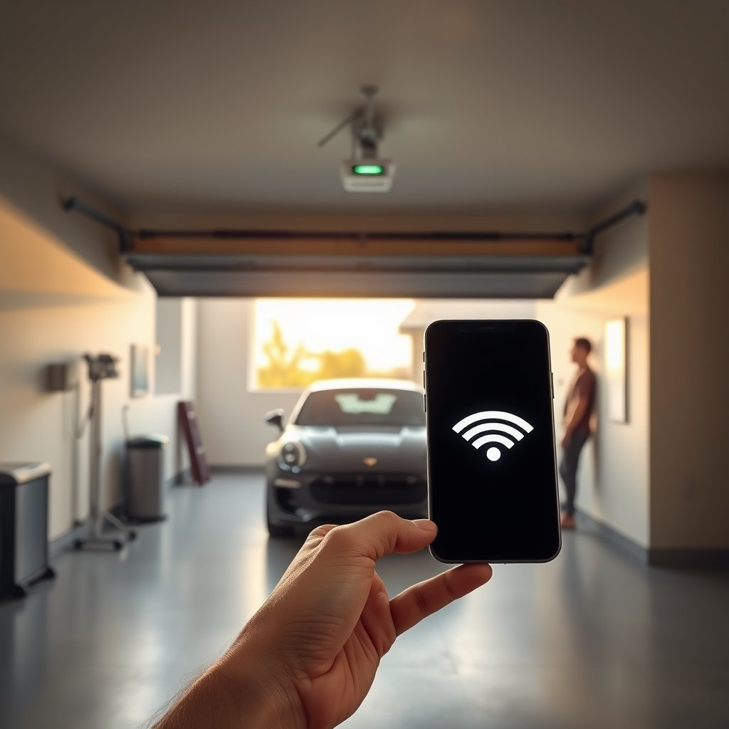 garage control in action